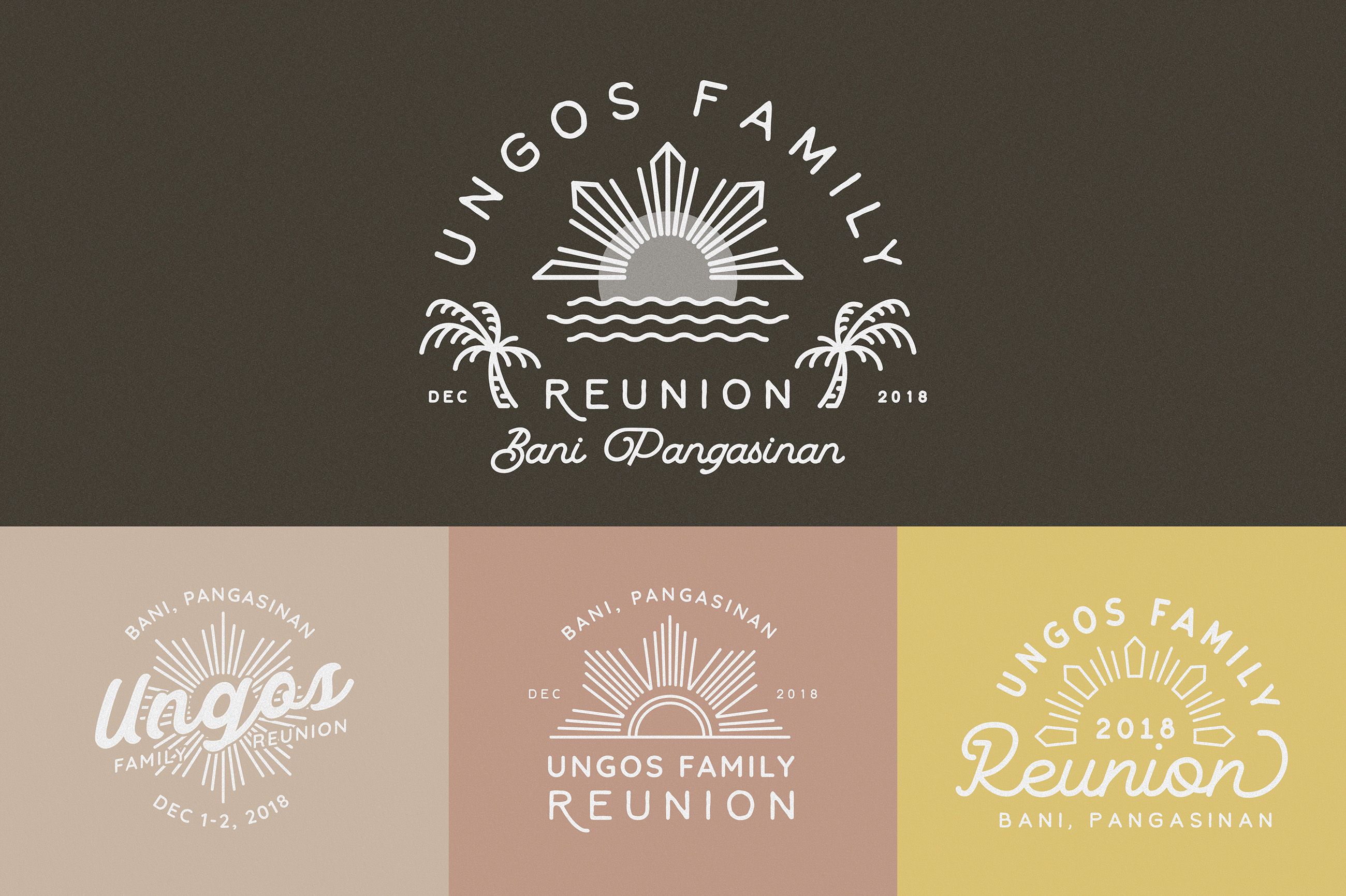 Ungos Family Reunion - Branding